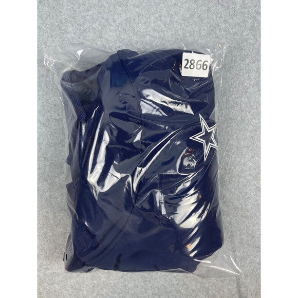 New Era Dallas Cowboys Hoodie Men's XL Blue Combine Authentic NFL Football - Picture 9 of 9